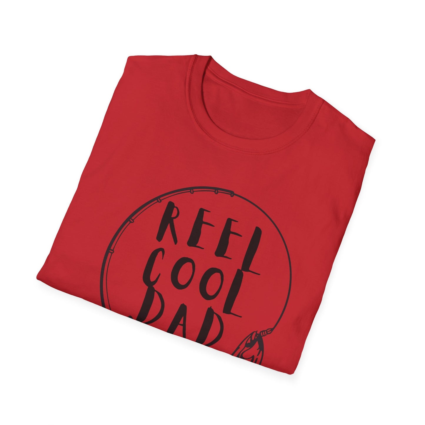 Reel Cool Dad T-Shirt | Gift for Father's Day, Summer BBQ, Casual Wear, Fishing Enthusiast, Dad Joke Enthusiasts