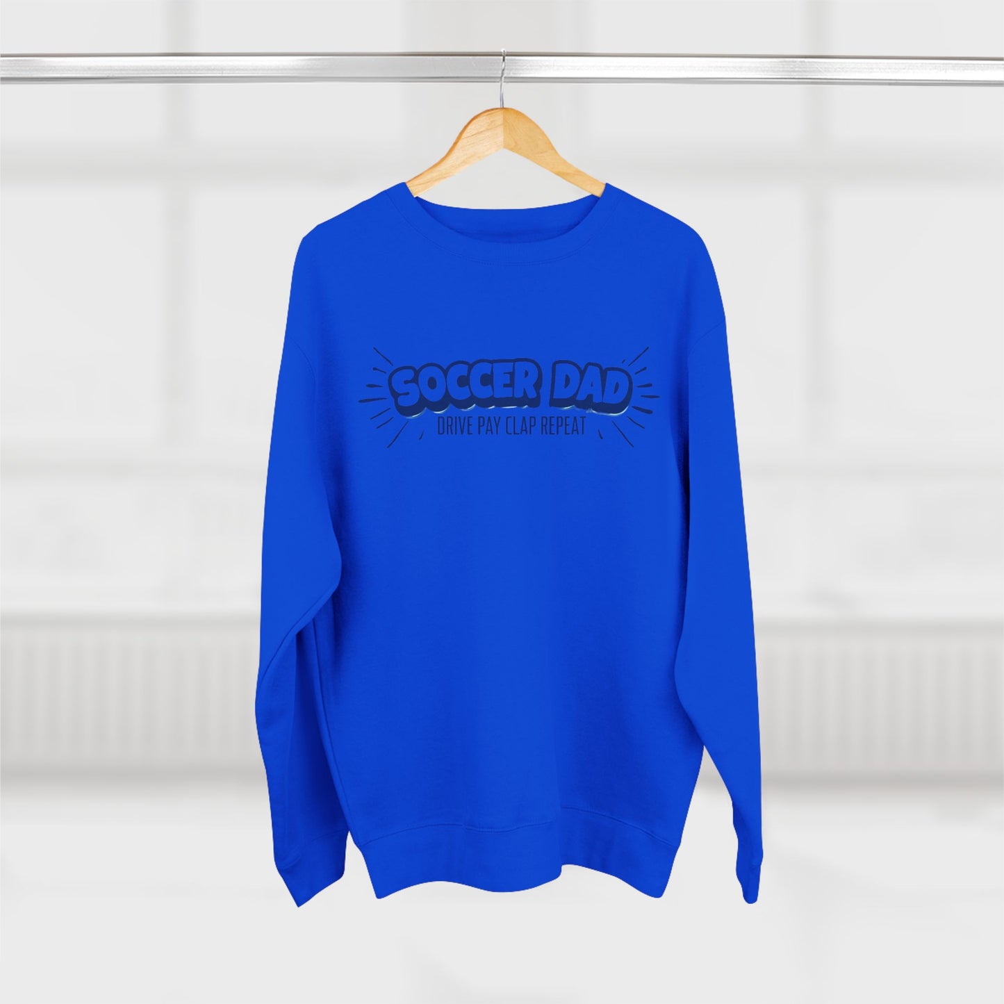 Soccer Dad Unisex Crewneck Sweatshirt - Perfect Gift for Dads, Sporty Apparel, Casual Wear, Father's Day, Gift for Soccer Lovers