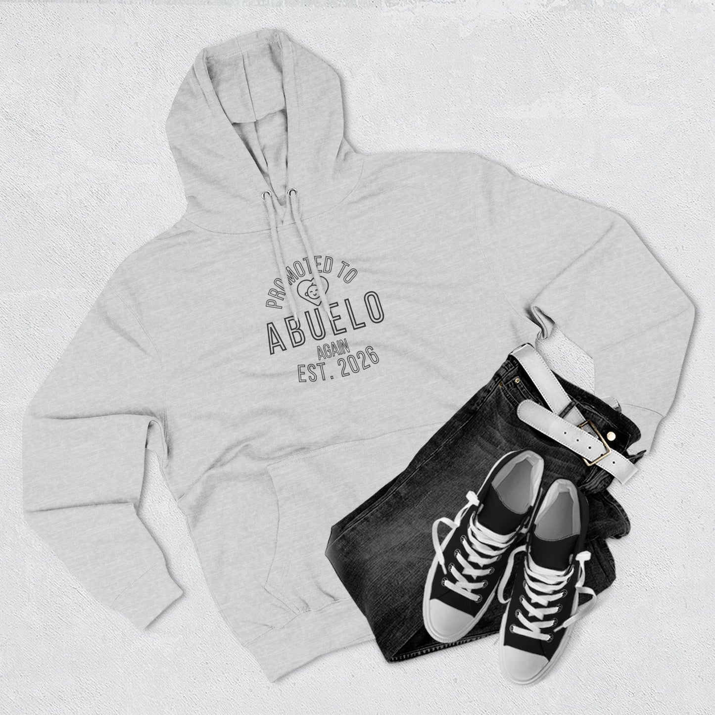 Abuelo Est. 2026 Hoodie — Proud To Be Abuelo Pullover