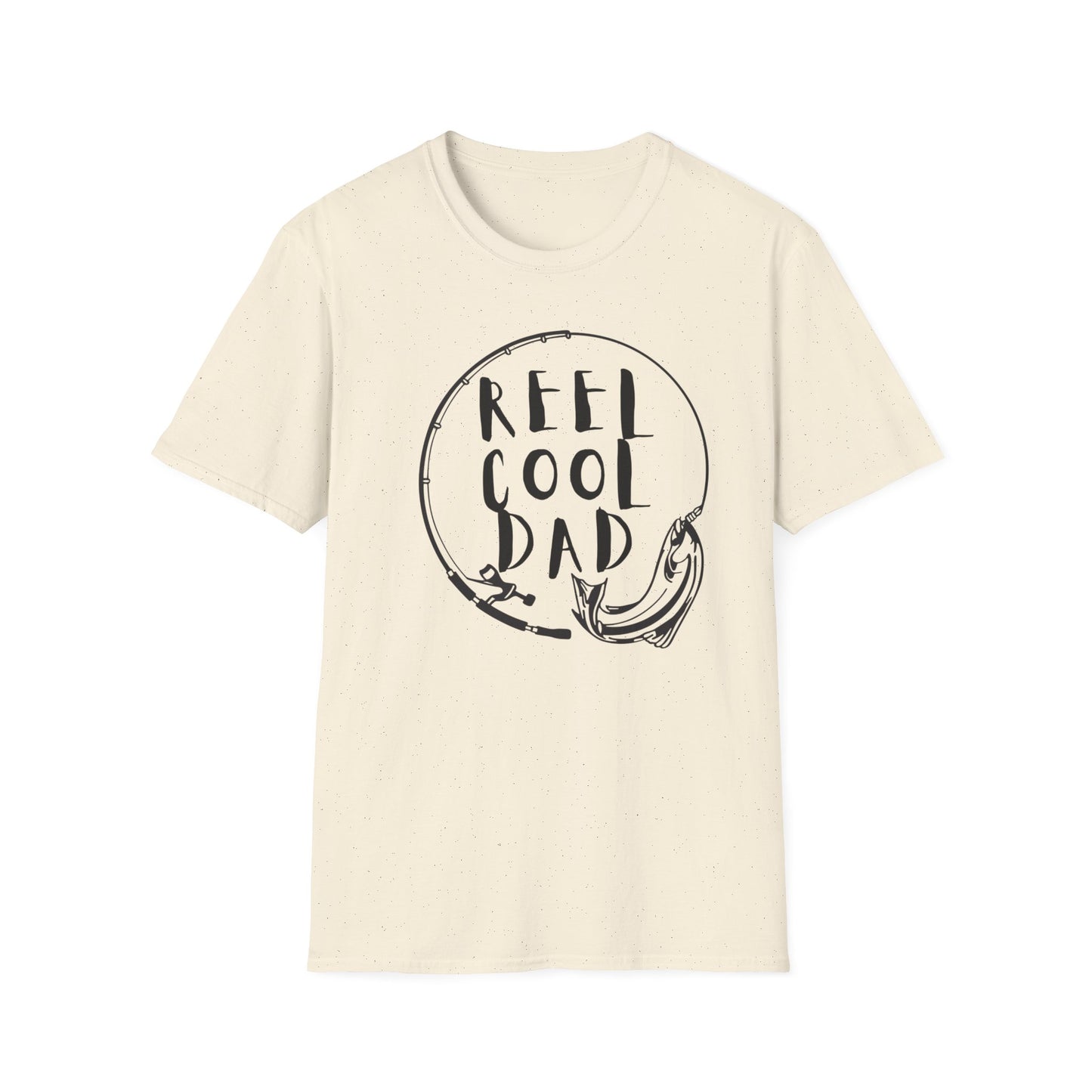 Reel Cool Dad T-Shirt | Gift for Father's Day, Summer BBQ, Casual Wear, Fishing Enthusiast, Dad Joke Enthusiasts