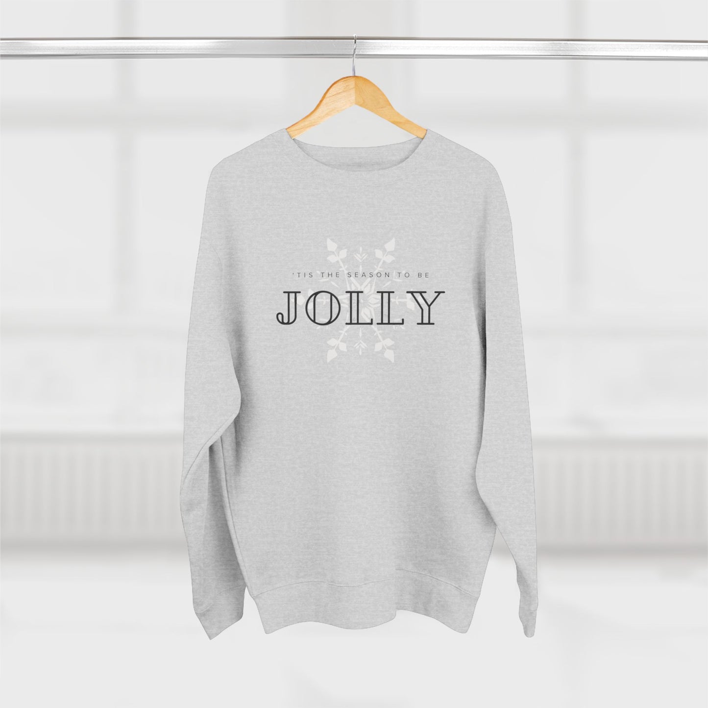 Jolly Holiday Crewneck Sweatshirt – Soft Holiday Graphic Pullover