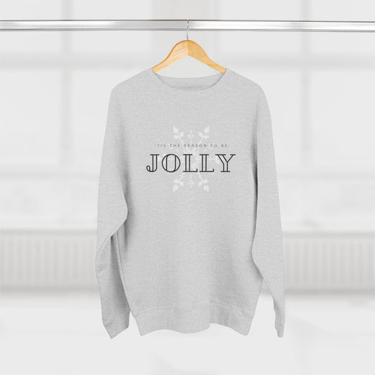 Jolly Holiday Crewneck Sweatshirt – Soft Holiday Graphic Pullover
