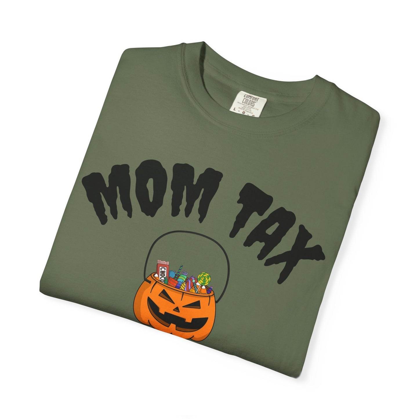 Halloween Mom Tax T-Shirt, Unisex Graphic Tee for Moms, Family Fun Apparel, Spooky Season Gift, Cute Halloween Shirt