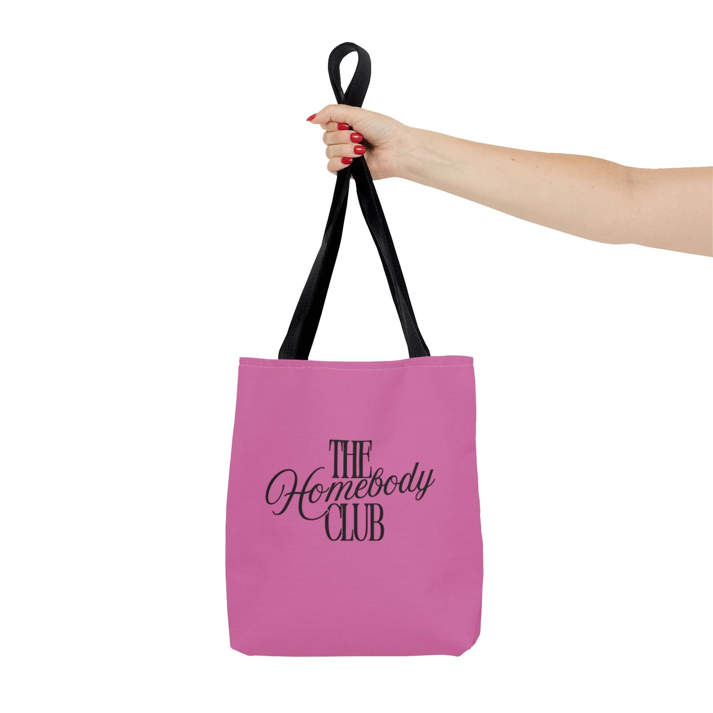 Chic Homebody Tote Bag, Stylish Canvas Bag, Gift for Friends, Everyday Use, Shopping Tote, Pink Bag for Home Lovers