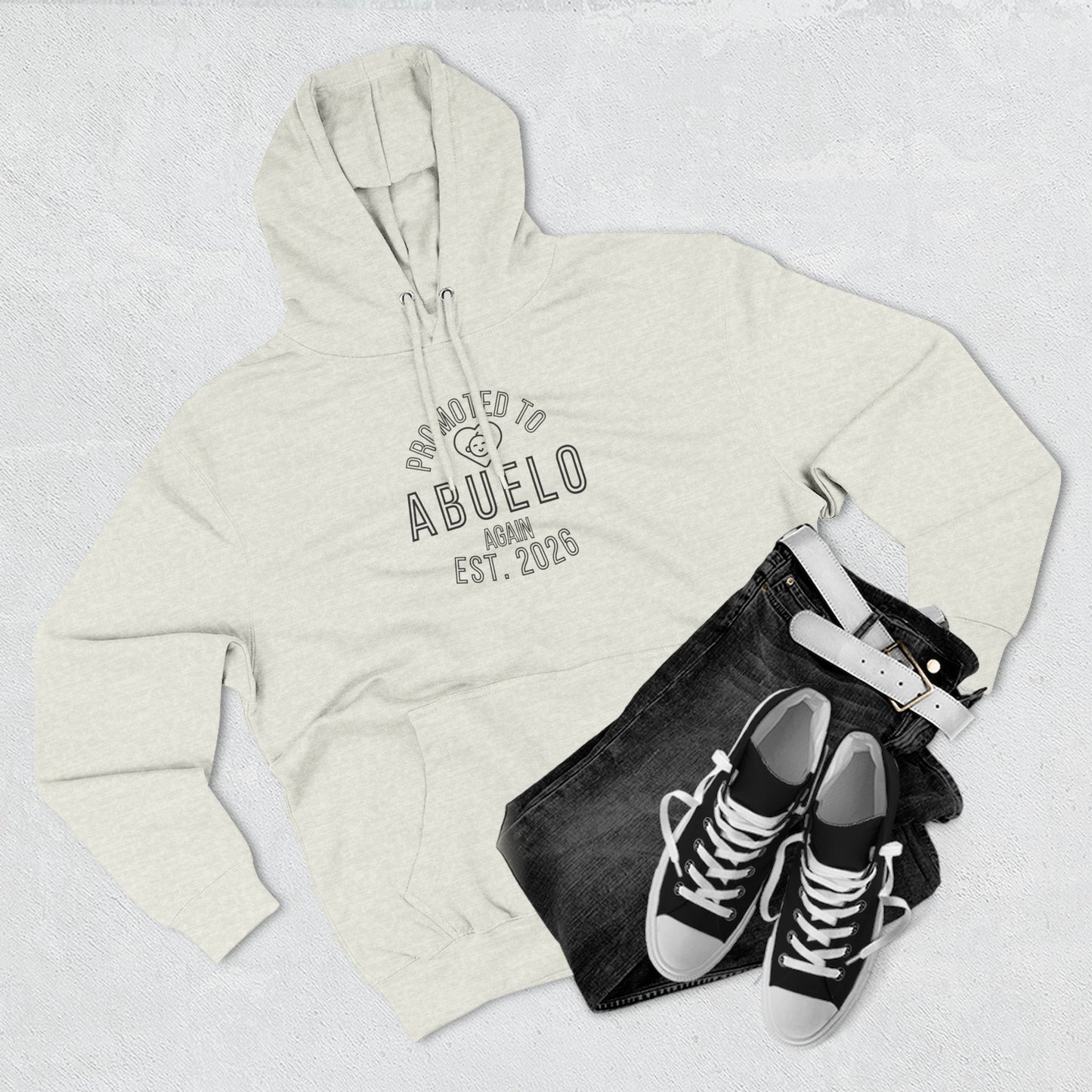 Abuelo Est. 2026 Hoodie — Proud To Be Abuelo Pullover