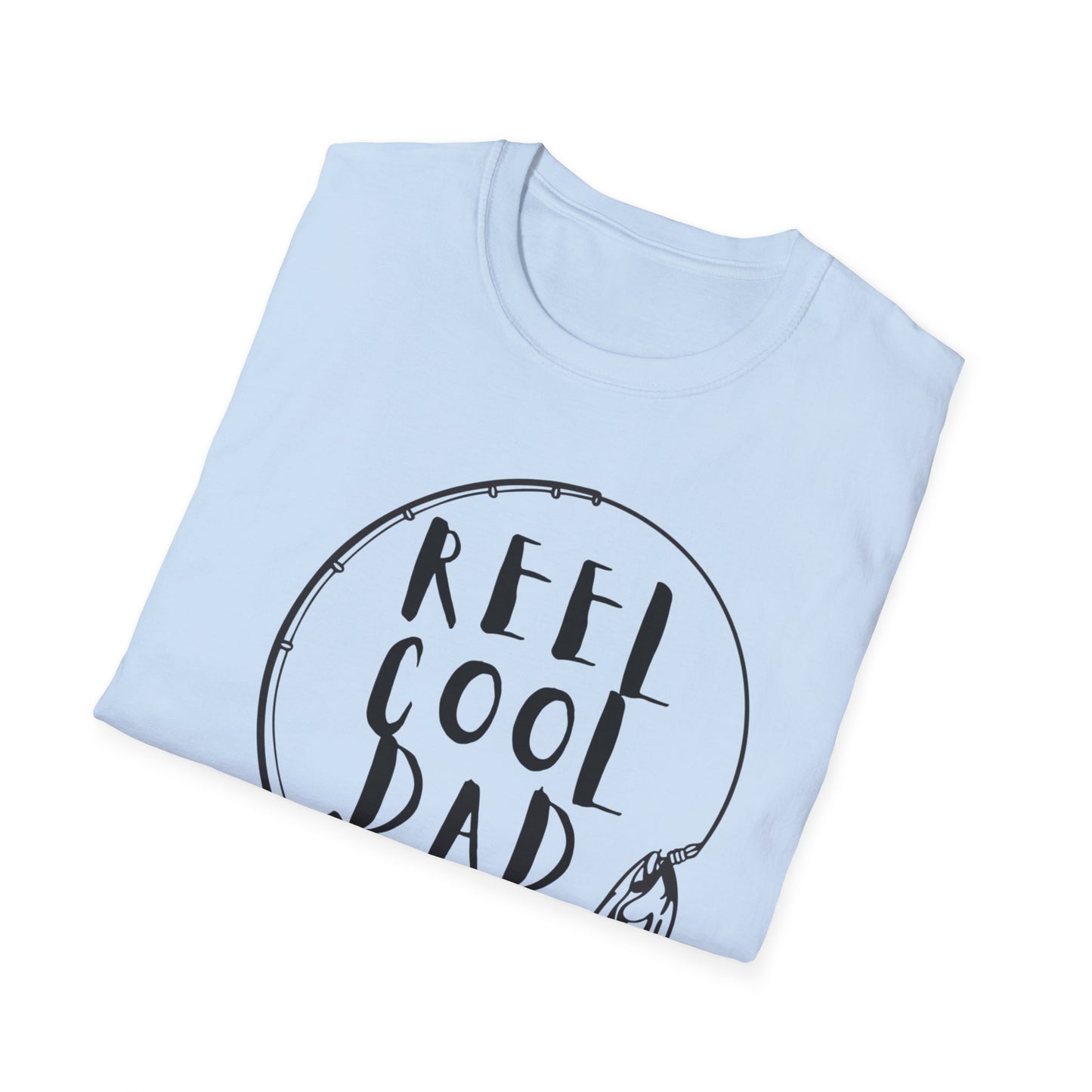 Reel Cool Dad T-Shirt | Gift for Father's Day, Summer BBQ, Casual Wear, Fishing Enthusiast, Dad Joke Enthusiasts