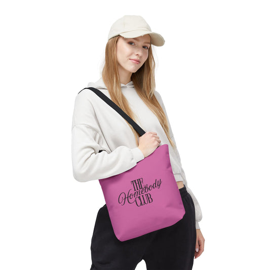 Chic Homebody Tote Bag, Stylish Canvas Bag, Gift for Friends, Everyday Use, Shopping Tote, Pink Bag for Home Lovers