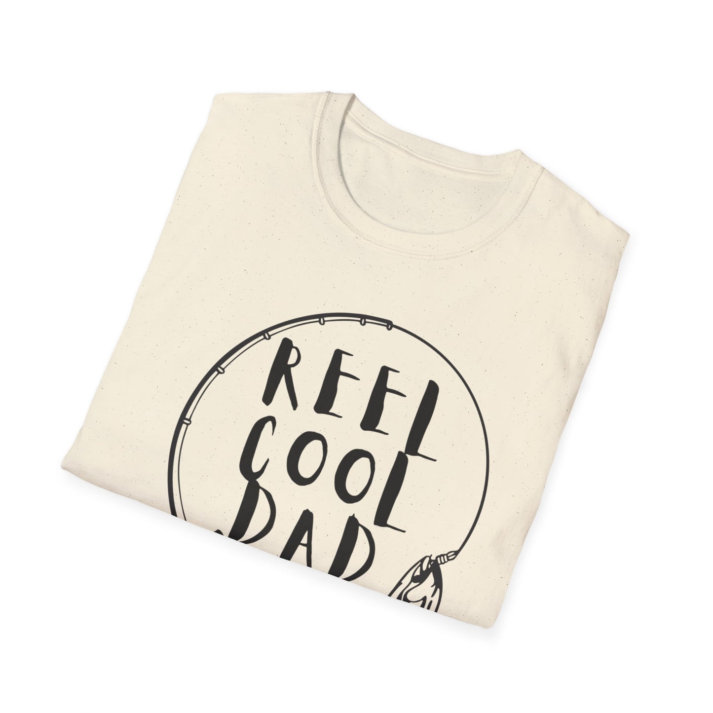 Reel Cool Dad T-Shirt | Gift for Father's Day, Summer BBQ, Casual Wear, Fishing Enthusiast, Dad Joke Enthusiasts