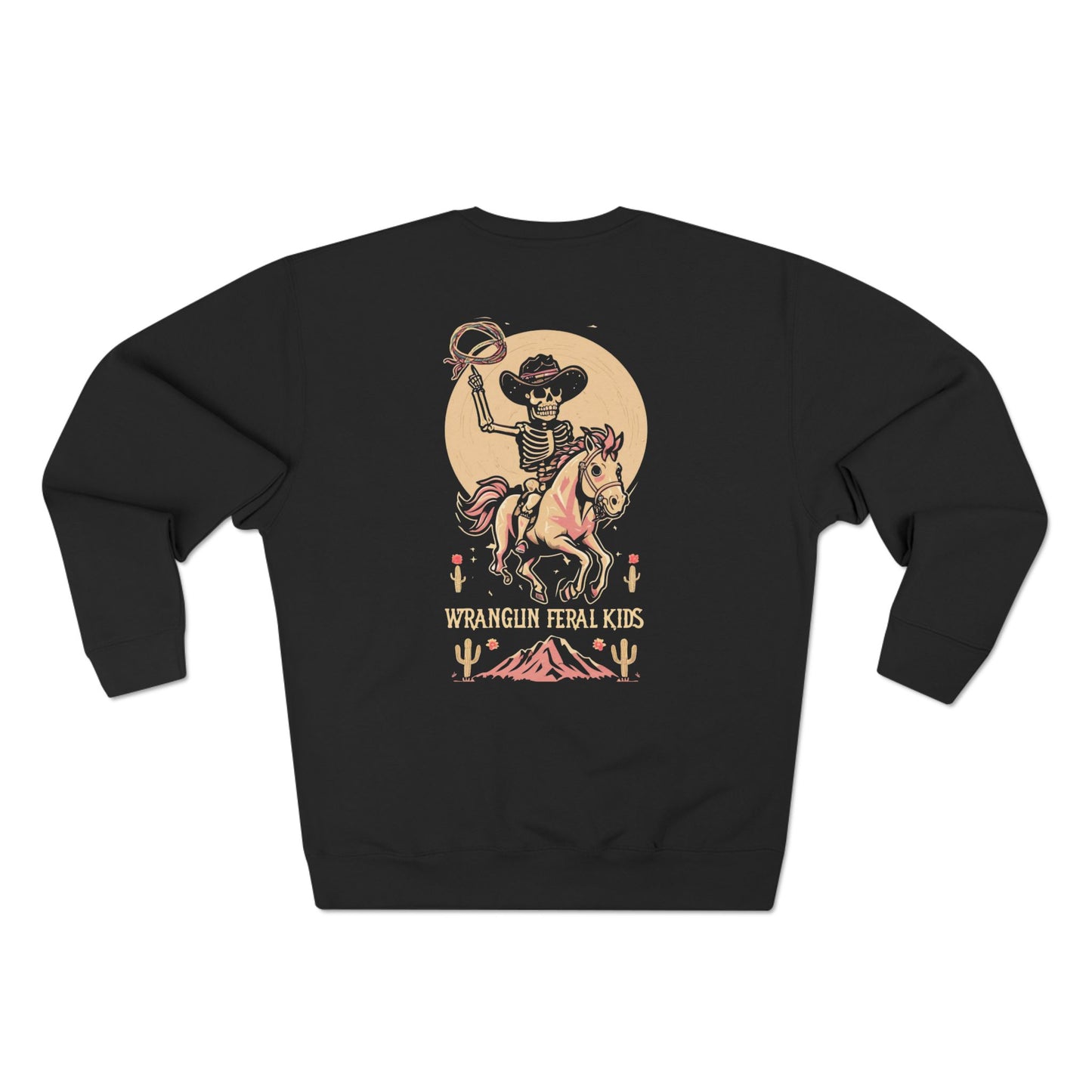 Western Themed Unisex Crewneck Sweatshirt, Cozy Sweatshirt, Graphic Sweatshirt, Casual Wear, Gift for Her/Him, Unique Apparel