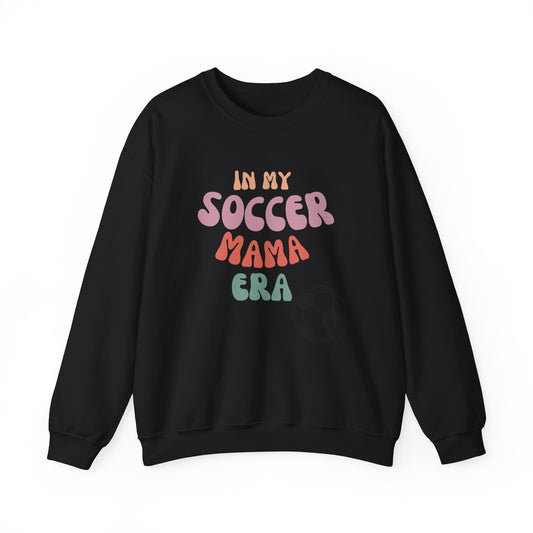 Soccer Mama Crewneck Sweatshirt - Perfect Gift for Sports Moms, Trendy Sweatshirt, Casual Wear, Fitness Apparel, Slogan Top