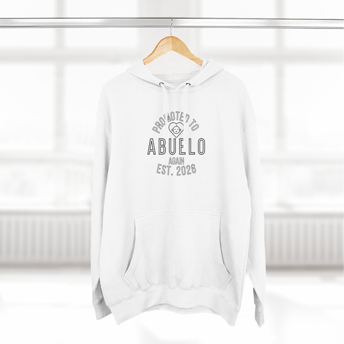 Abuelo Est. 2026 Hoodie — Proud To Be Abuelo Pullover