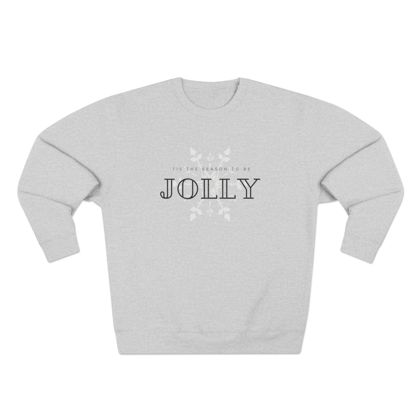 Jolly Holiday Crewneck Sweatshirt – Soft Holiday Graphic Pullover