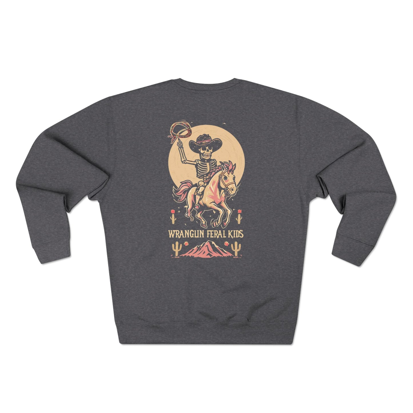 Western Themed Unisex Crewneck Sweatshirt, Cozy Sweatshirt, Graphic Sweatshirt, Casual Wear, Gift for Her/Him, Unique Apparel