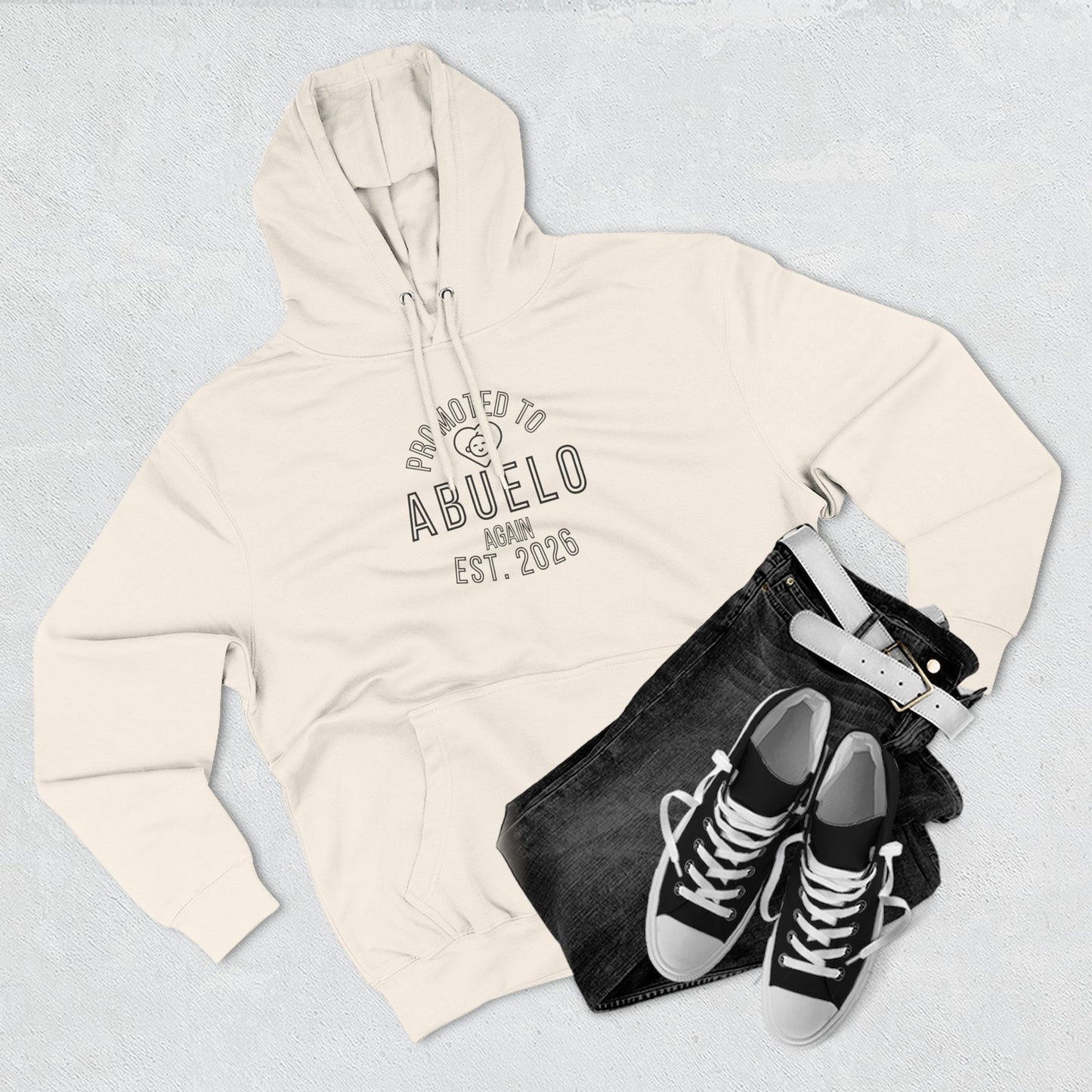 Abuelo Est. 2026 Hoodie — Proud To Be Abuelo Pullover
