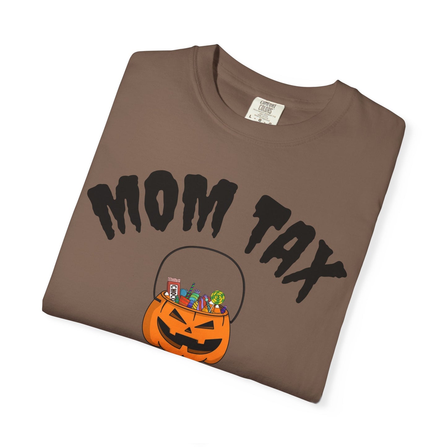Halloween Mom Tax T-Shirt, Unisex Graphic Tee for Moms, Family Fun Apparel, Spooky Season Gift, Cute Halloween Shirt
