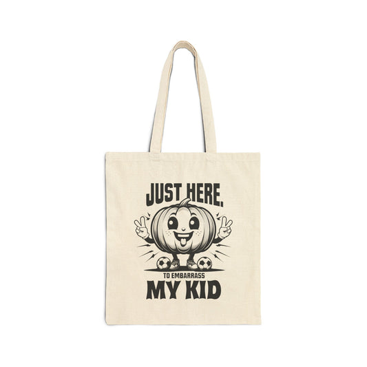 Lighthearted Kids' Tote Bag: Perfect for School, Trick or Treating, Eco-Friendly, Fun Gift for Parents, Halloween Vibes