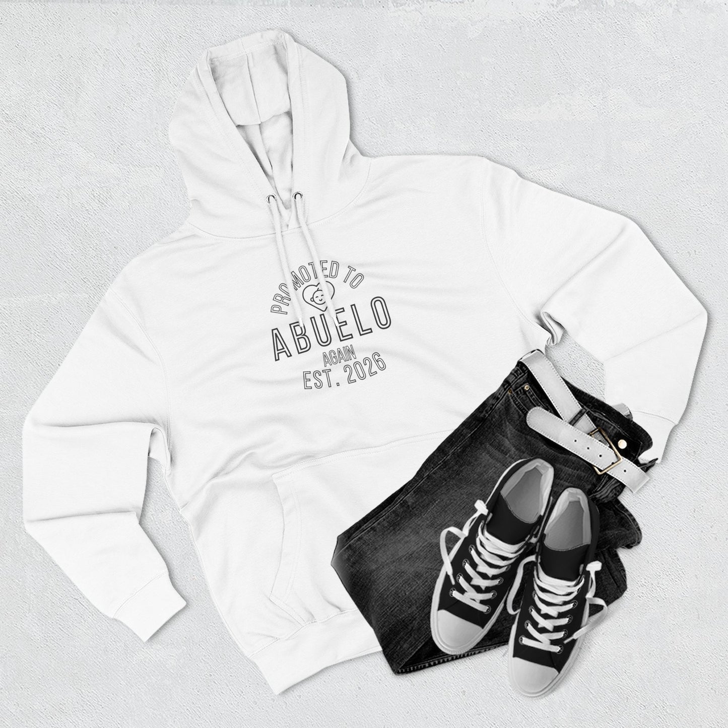 Abuelo Est. 2026 Hoodie — Proud To Be Abuelo Pullover