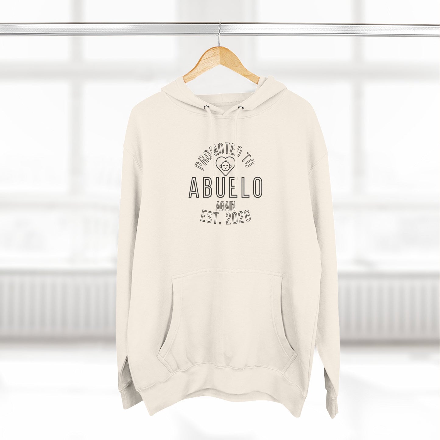 Abuelo Est. 2026 Hoodie — Proud To Be Abuelo Pullover