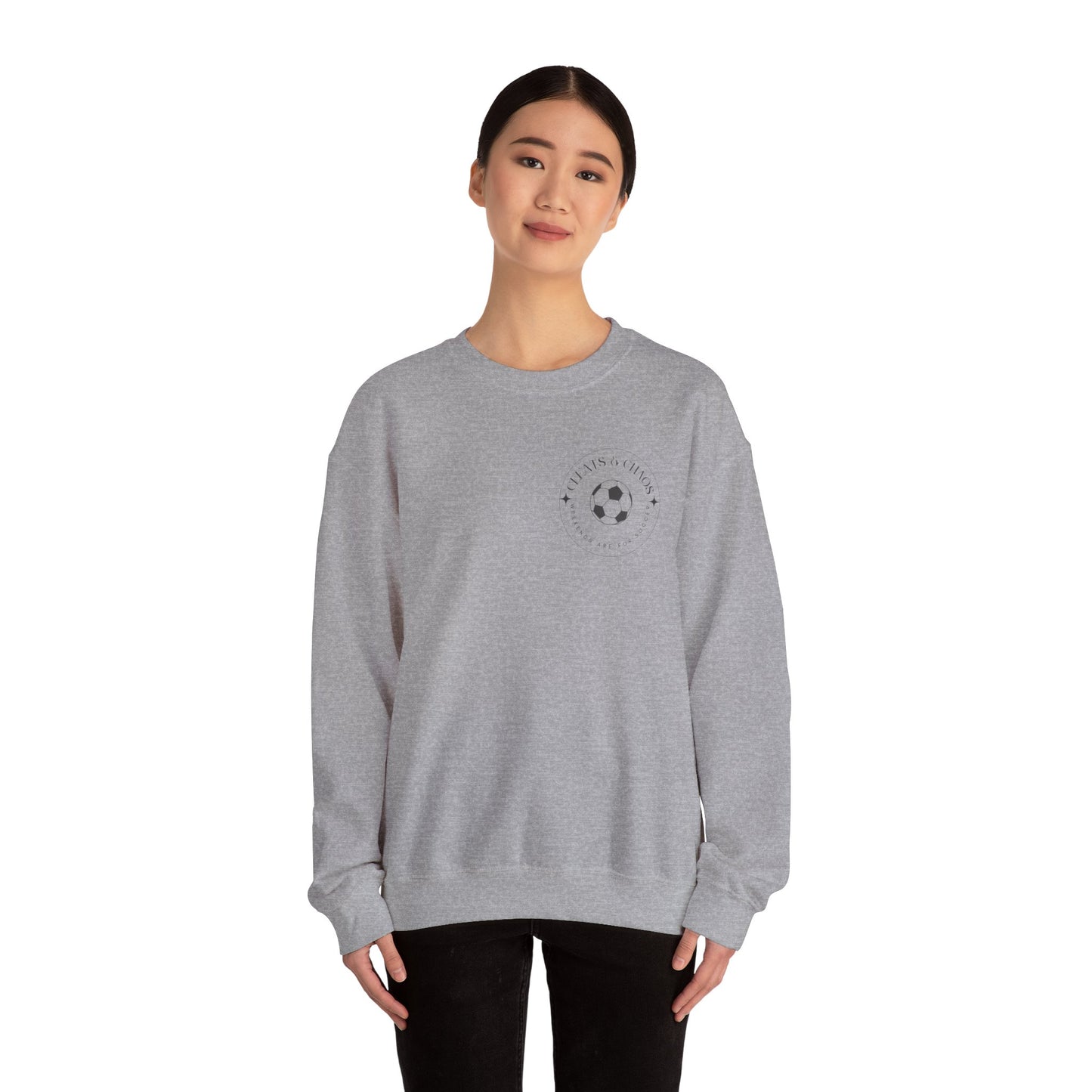 Cozy Unisex Crewneck Sweatshirt with Adorable Panda Design, Casual Wear, Gifts for Animal Lovers, Soft Fashion for All Seasons