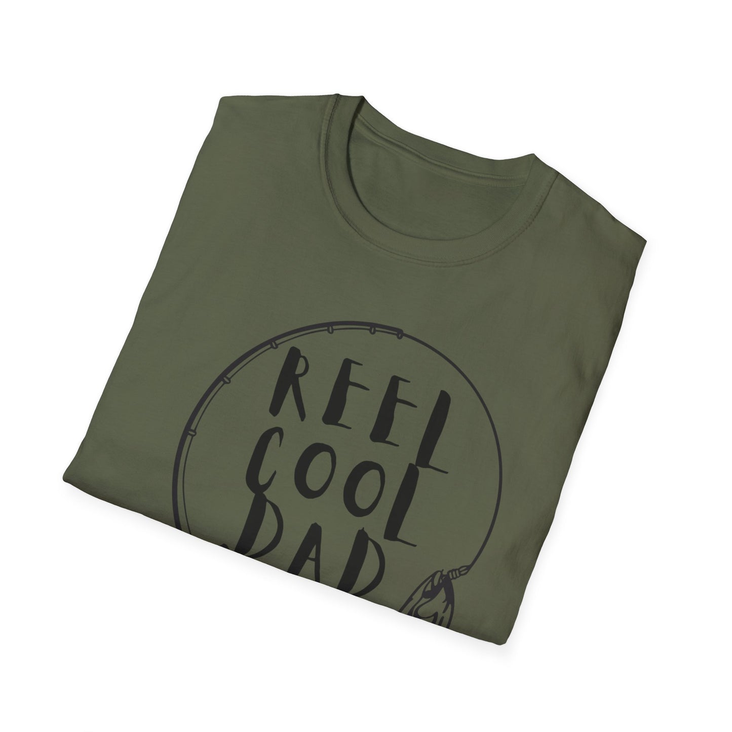 Reel Cool Dad T-Shirt | Gift for Father's Day, Summer BBQ, Casual Wear, Fishing Enthusiast, Dad Joke Enthusiasts