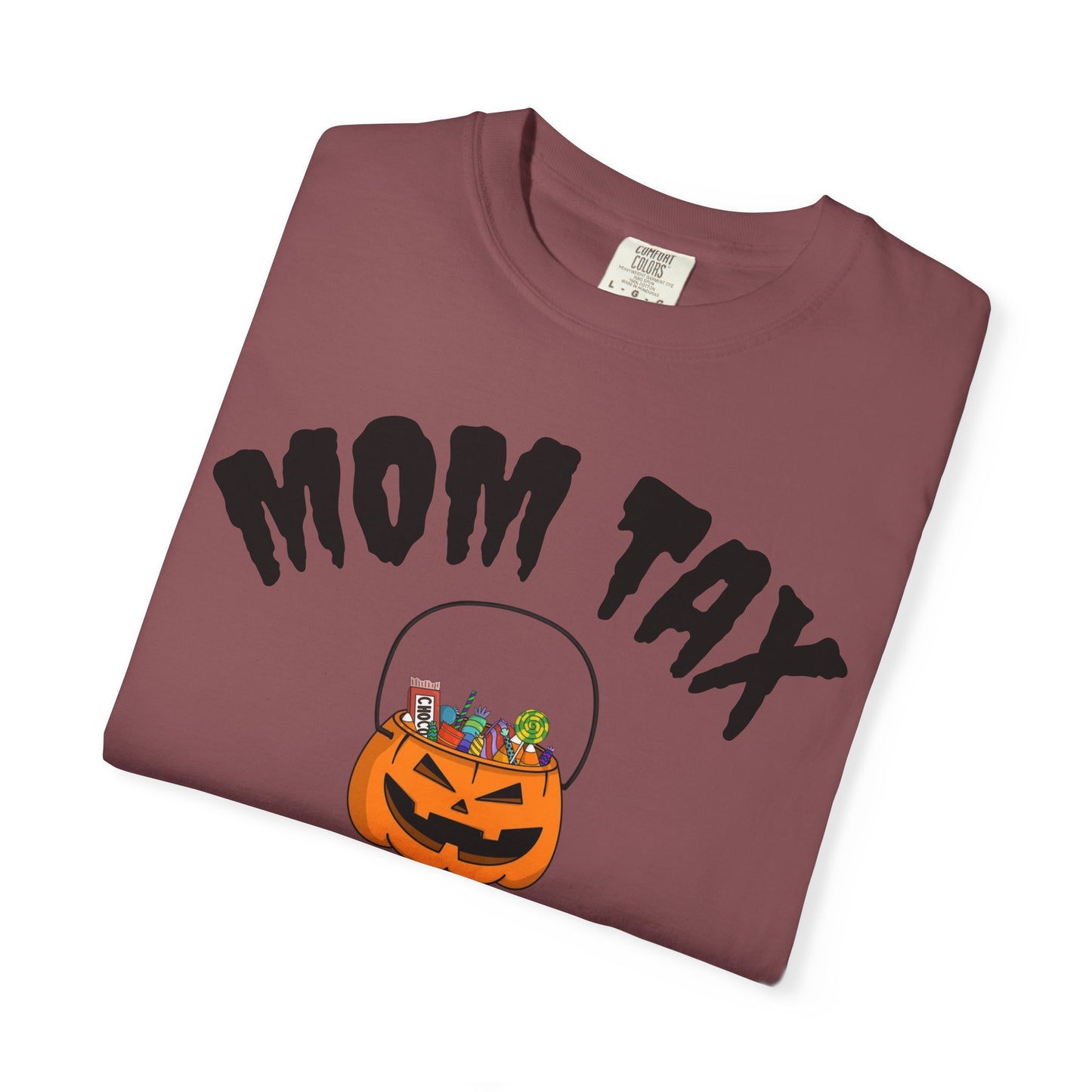 Halloween Mom Tax T-Shirt, Unisex Graphic Tee for Moms, Family Fun Apparel, Spooky Season Gift, Cute Halloween Shirt