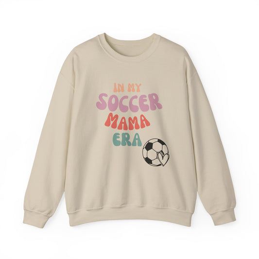 Soccer Mama Crewneck Sweatshirt - Perfect Gift for Sports Moms, Trendy Sweatshirt, Casual Wear, Fitness Apparel, Slogan Top