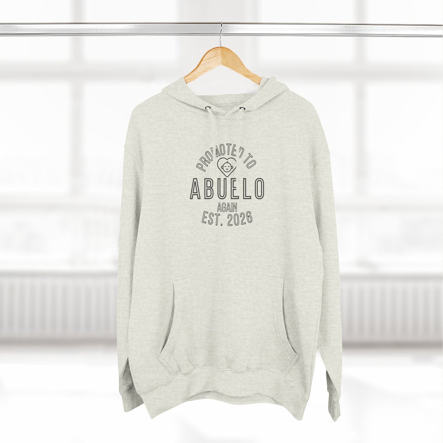 Abuelo Est. 2026 Hoodie — Proud To Be Abuelo Pullover