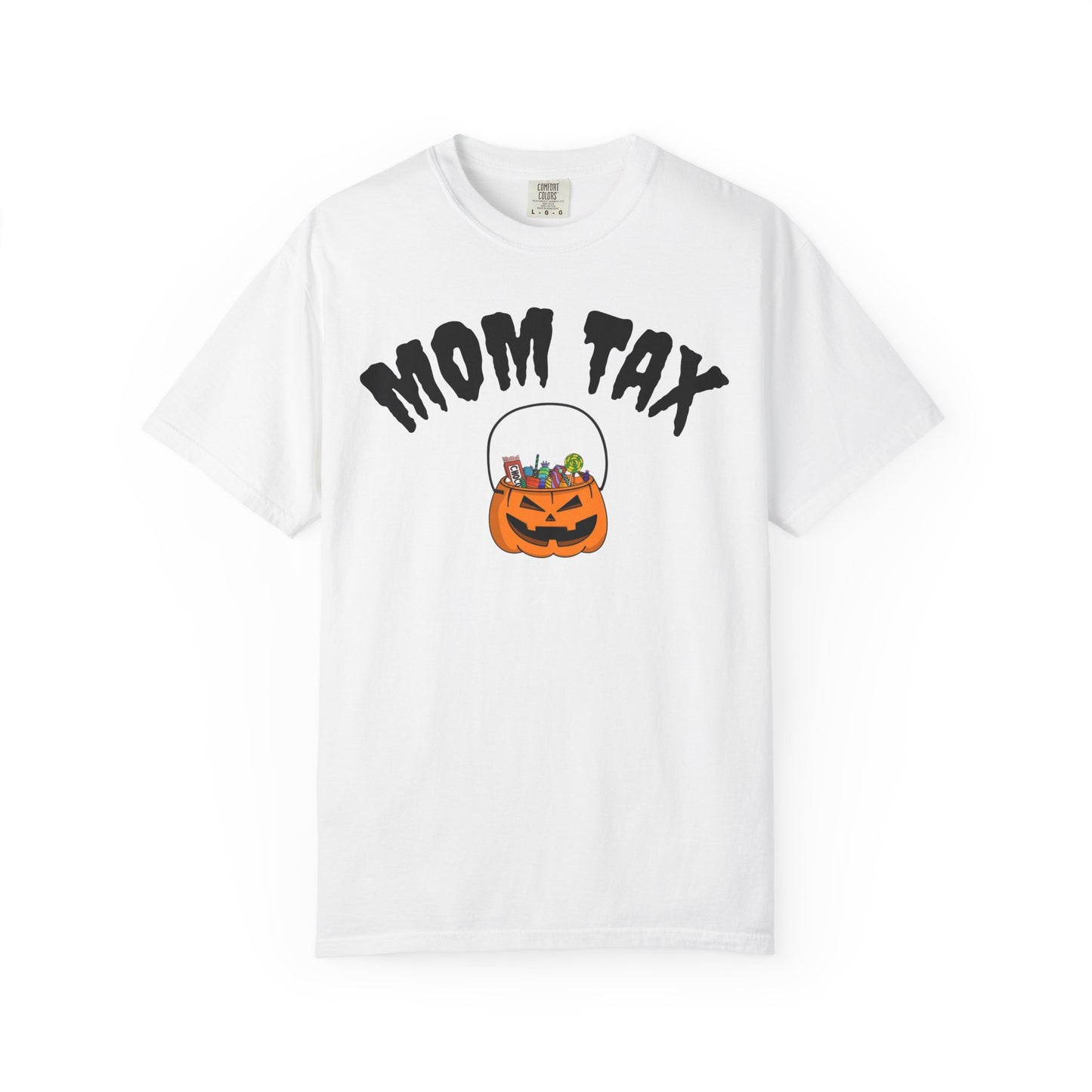 Halloween Mom Tax T-Shirt, Unisex Graphic Tee for Moms, Family Fun Apparel, Spooky Season Gift, Cute Halloween Shirt